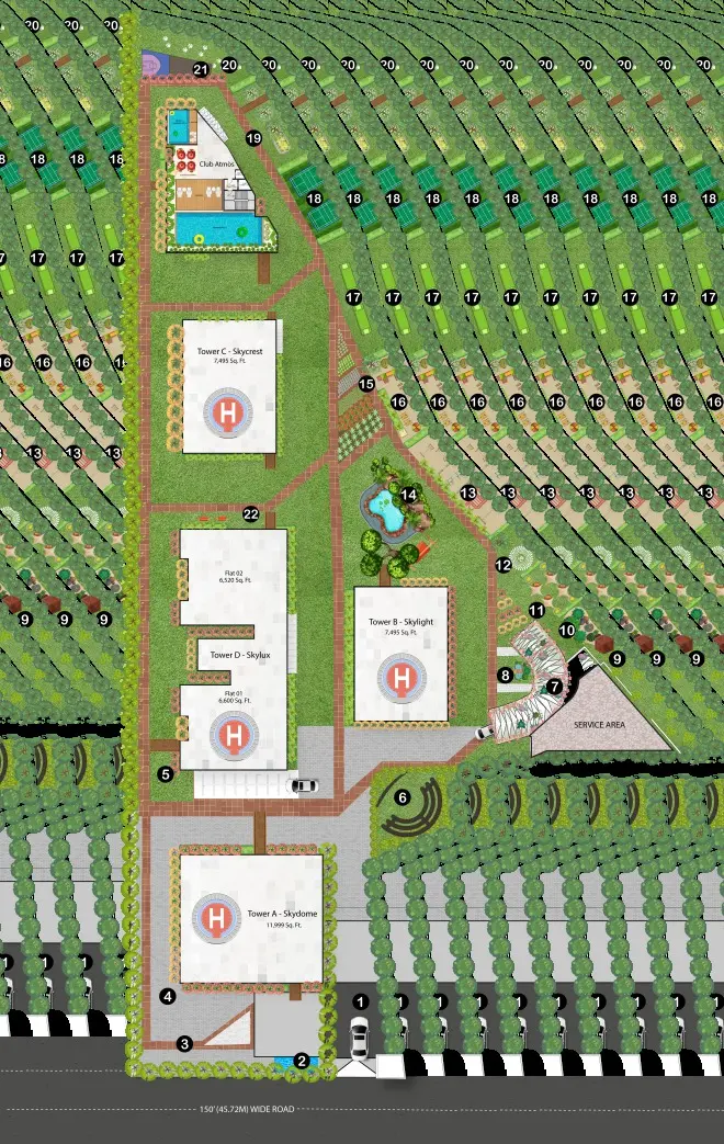 Candeur Skyline master plan preview